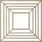 Ekena Millwork Raven Wood Fretwork Pierced Ceiling Medallion, Hickory, 20"OD x 7 3/8"ID x 1/4"T CMWP20X20X0250RAHI - alternate 2